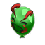 Ballon baladeur vert
