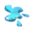 Flaque de Gelée Bleue