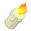 Lit Eternal Candle