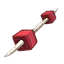 Bastón rojo