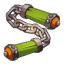 Nunchakus du Ninja Vert