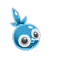 Ballon bleu du tofu