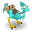 Dragodinde Turquoise