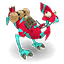 Dragodinde Turquoise et Pourpre