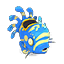 Azure and Almond Seemyool